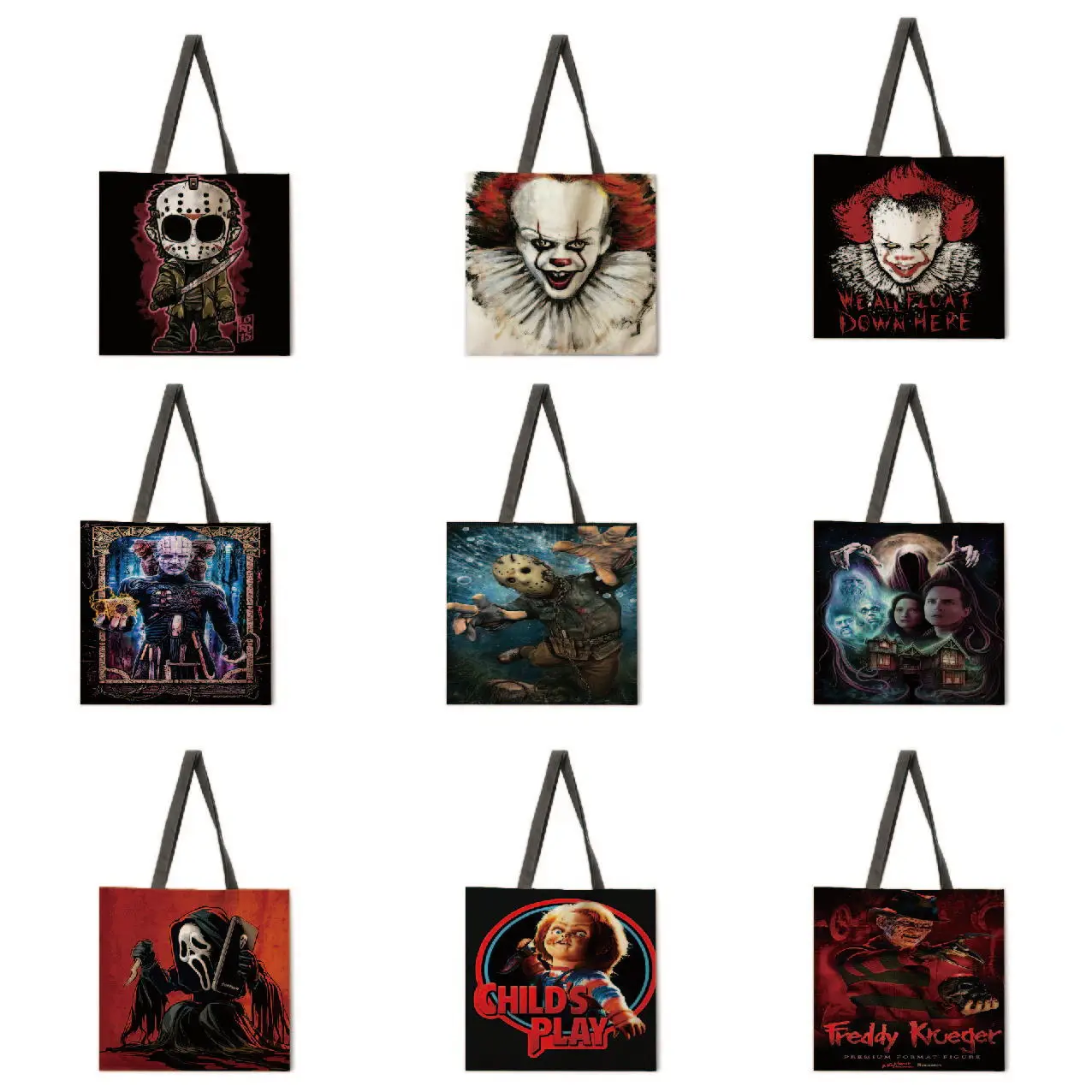 Halloween series printed casual tote bag lady handbag shoulder bag travel lady hand shopping bag
Halloween series printed casual tote bag lady handbag shoulder bag travel lady hand shopping bag