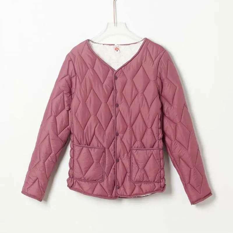 Autumn Winter Jacket Women Button Parka Women Plus Size Plush Jacket Female Oversized Warm Down Jacket For Women 2021
Autumn Winter Jacket Women Button Parka Women Plus Size Plush Jacket Female Oversized Warm Down Jacket For Women 2021