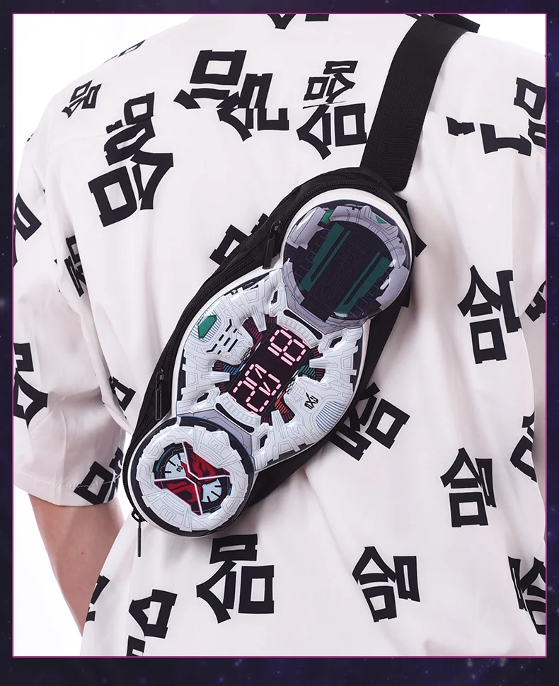 Anime Kamen Rider Zi-O Cosplay Crossbody Waist/Chest Bags Fashion Phone Bag Belt bag Cosplay Prop Accessories Birthday Xmas Gift
Anime Kamen Rider Zi-O Cosplay Crossbody Waist/Chest Bags Fashion Phone Bag Belt bag Cosplay Prop Accessories Birthday Xmas Gift