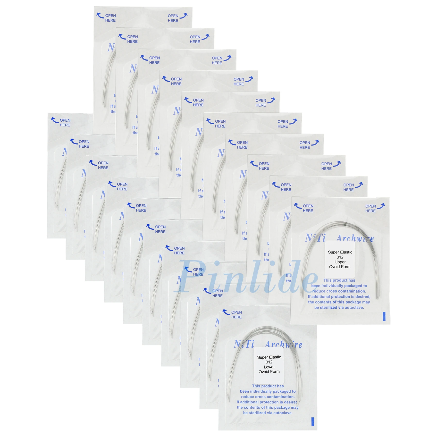 10 Packs Dental Orthodontic Niti Arch Wire Round Wire Super Elastic Ovoid Form 012 Upper/Lower 100Pcs
10 Packs Dental Orthodontic Niti Arch Wire Round Wire Super Elastic Ovoid Form 012 Upper/Lower 100Pcs