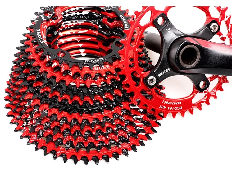 BCD104 Single Chainring Circle Narrow Wide 32T to 40T 50T 1x System plato redondo de104bcd
BCD104 Single Chainring Circle Narrow Wide 32T to 40T 50T 1x System plato redondo de104bcd