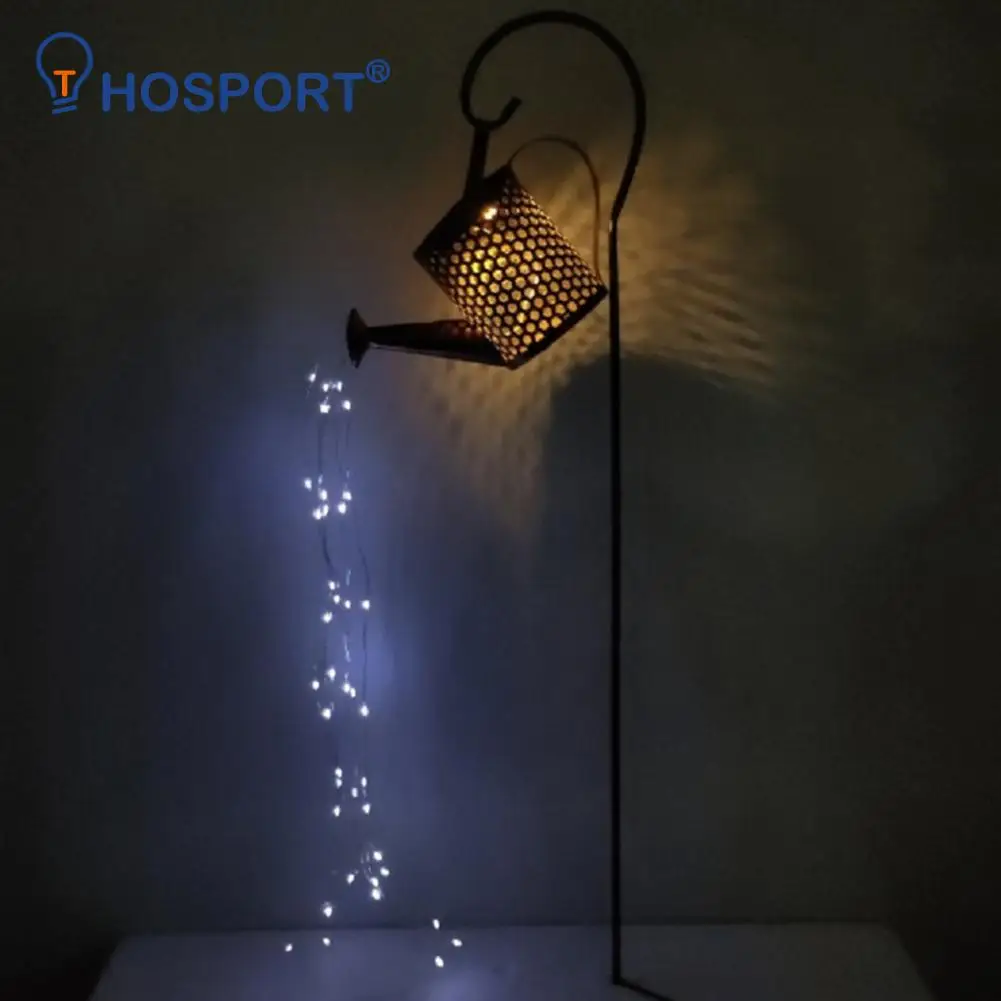 LED Kettle Solar Light Metal Watering Can Fairy String Lamp Outdoor Waterproof Shower Light Sprinkles Garden Decoration
LED Kettle Solar Light Metal Watering Can Fairy String Lamp Outdoor Waterproof Shower Light Sprinkles Garden Decoration