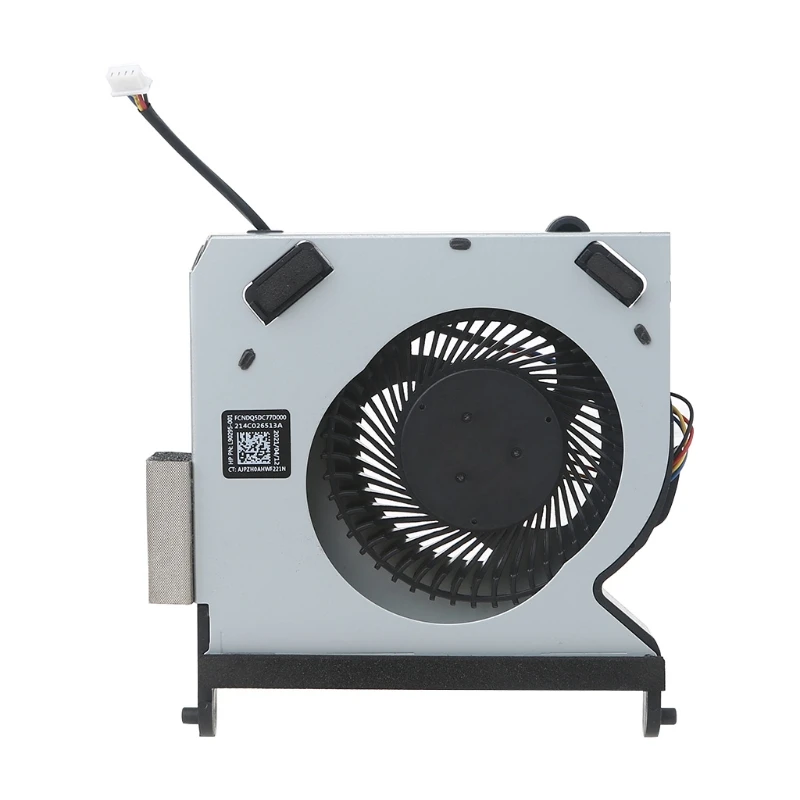 CPU Fan Replacement for Laptop EliteDesk 400 G6 Air Cooler DFS200912IE0T 4Pin CPU Cooling Fan Single Fan Strong Airflow 
CPU Fan Replacement for Laptop EliteDesk 400 G6 Air Cooler DFS200912IE0T 4Pin CPU Cooling Fan Single Fan Strong Airflow