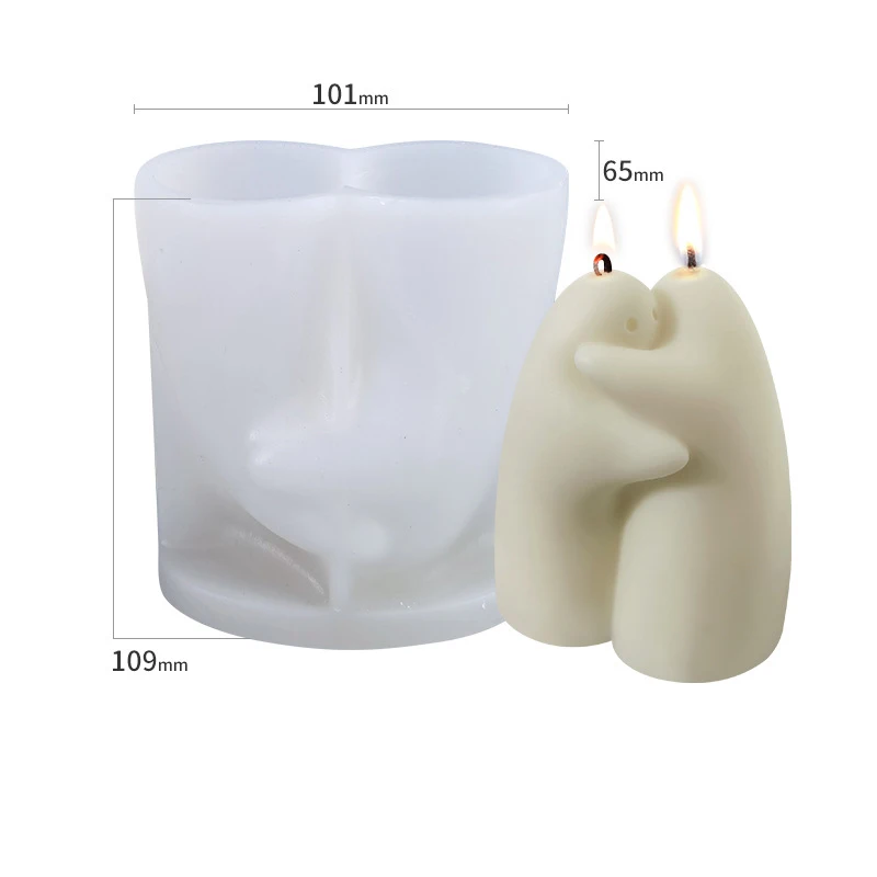 3d Couple Hugging Silicone Mold For Diy Handmade Candle Making 3d Creative Candle Molds Silicone Wax Mold Home Decor
3d Couple Hugging Silicone Mold For Diy Handmade Candle Making 3d Creative Candle Molds Silicone Wax Mold Home Decor