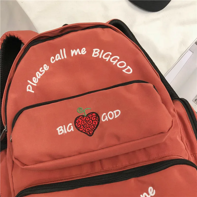 Embroidery Cute Nylon Multi Pocket Backpacks College Women Student Casual Trendy New Bags 2021 School Teenage Girls Fashion
Embroidery Cute Nylon Multi Pocket Backpacks College Women Student Casual Trendy New Bags 2021 School Teenage Girls Fashion