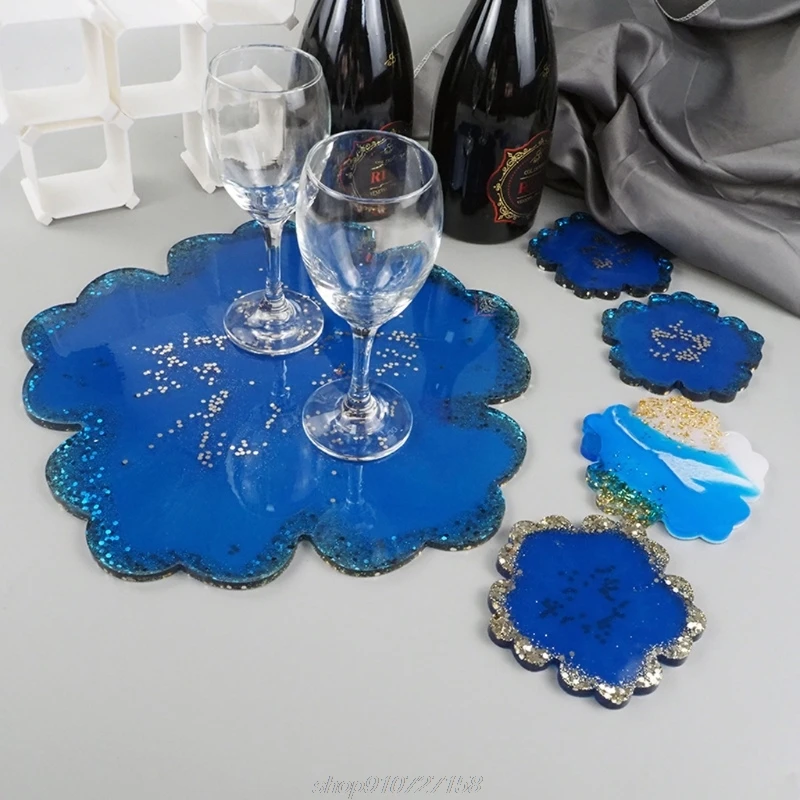 5Pcs Large Silicone Flower Coaster Resin Casting Making Molds Kit Resin Coaster Mold Agate Coaster Epoxy Crafts N26 20 Dropship
5Pcs Large Silicone Flower Coaster Resin Casting Making Molds Kit Resin Coaster Mold Agate Coaster Epoxy Crafts N26 20 Dropship