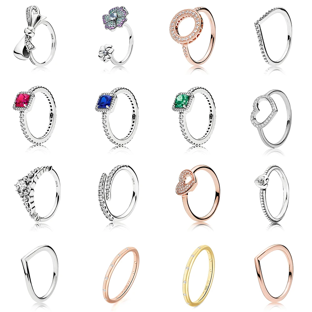 925 Sterling Silver Ring Charms Red Blue Green Big Cz Crystal Finger Ring Rose Gold Heart For Women Gift Fashion Jewelry
925 Sterling Silver Ring Charms Red Blue Green Big Cz Crystal Finger Ring Rose Gold Heart For Women Gift Fashion Jewelry