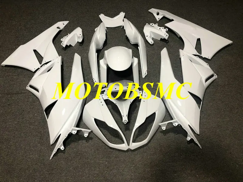 Инжекционный набор обтекателей для KAWASAKI Ninja ZX6R 636 09 10 11 12 ZX 6R 2009 2010 2012 все белые