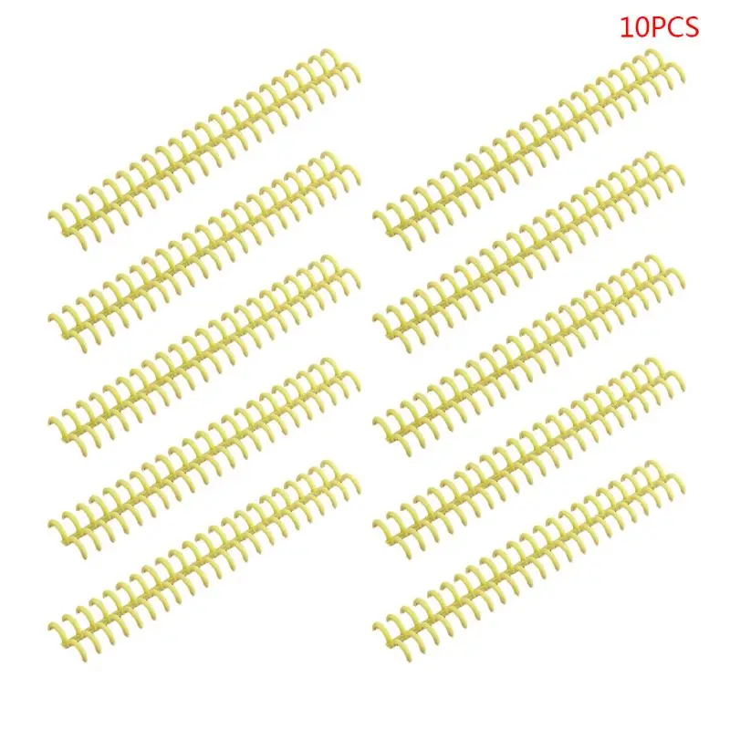 10pcs Plastic Loose Leaf Link Spiral Circles Binder Ring for 30 Holes Notebook DXAB
10pcs Plastic Loose Leaf Link Spiral Circles Binder Ring for 30 Holes Notebook DXAB