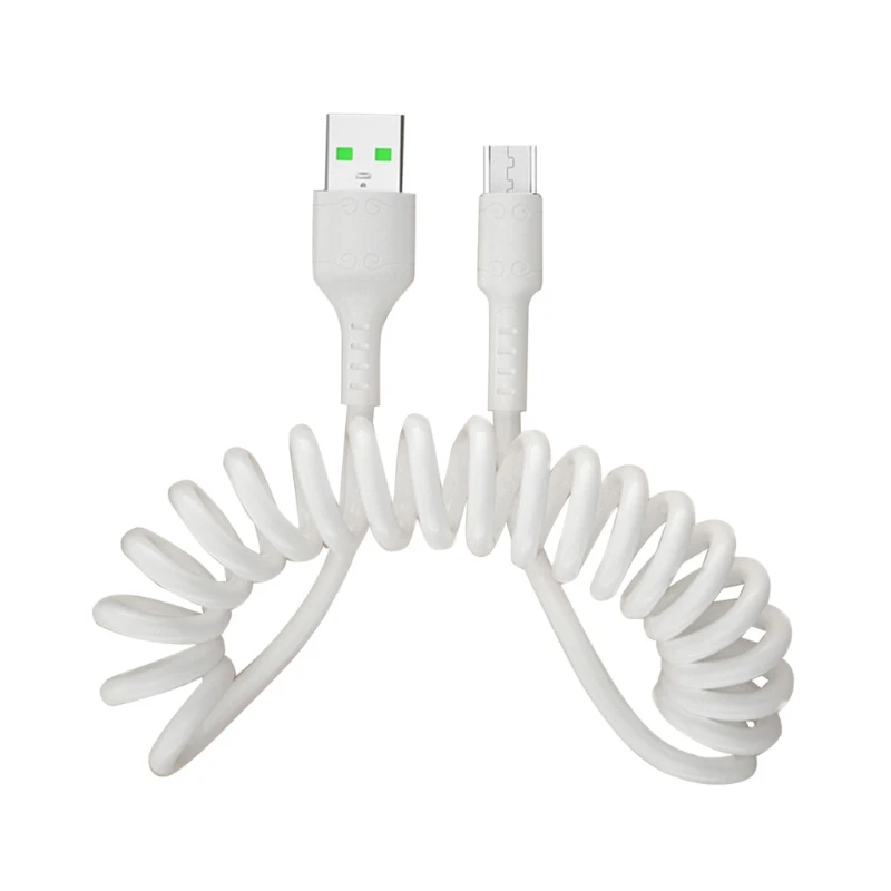 6.5ft Type C Cable/-Android Cord, Quick USB Data Sync Spring Coiled Connector Adapter for Cellphone
6.5ft Type C Cable/-Android Cord, Quick USB Data Sync Spring Coiled Connector Adapter for Cellphone
