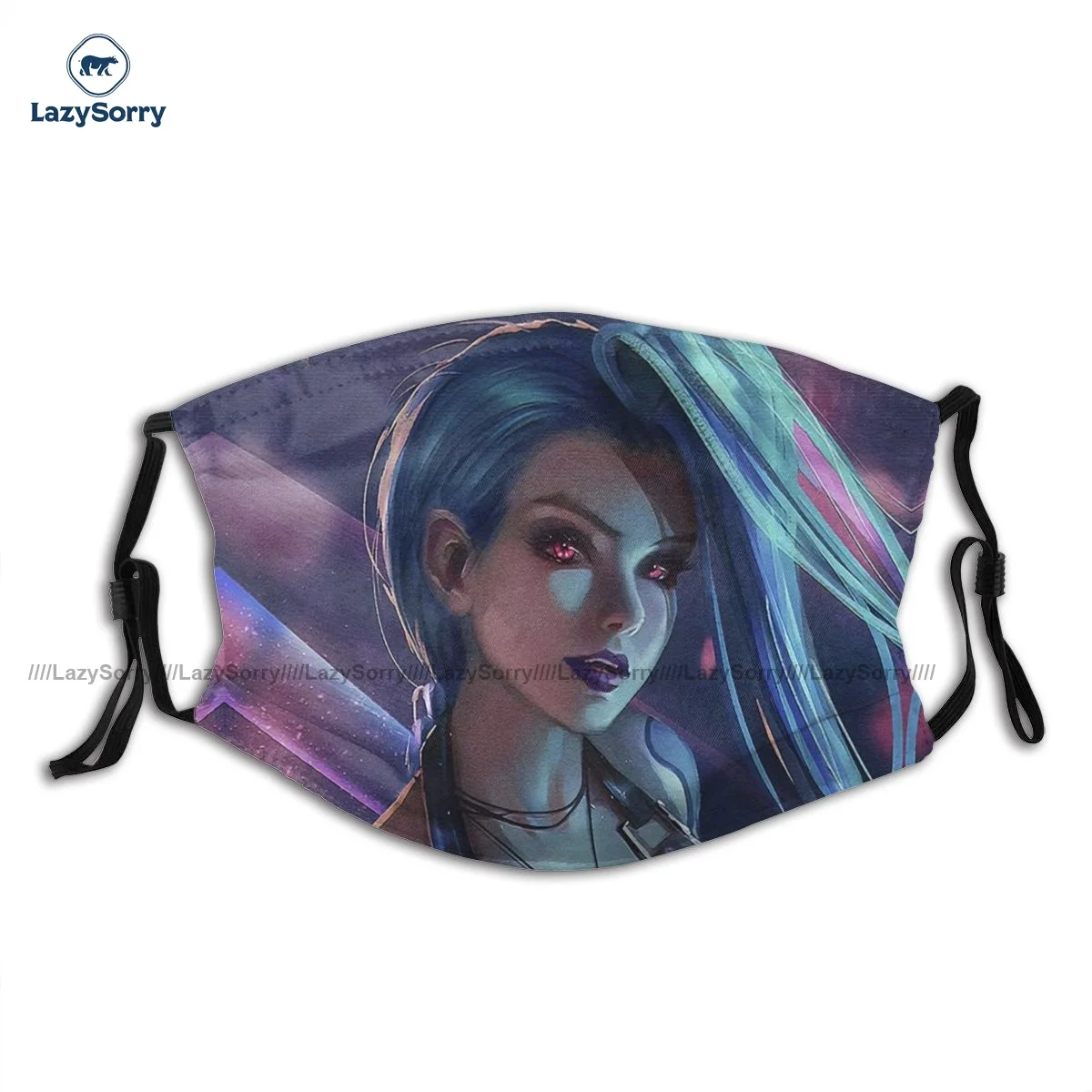 Jinx Lol Face Mask Wholesale Protection Fancy Cloth Adult Mouth Facial Mask With Filter
Jinx Lol Face Mask Wholesale Protection Fancy Cloth Adult Mouth Facial Mask With Filter