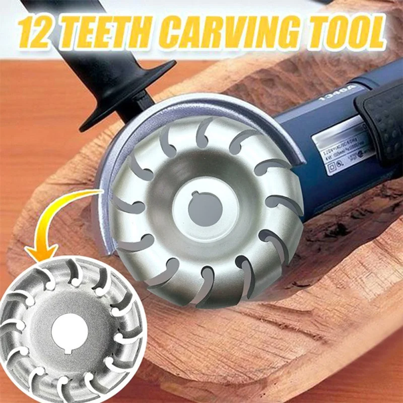 65/90mm 12 Teeth Wood Carving Disc 16mm High Hardness Wood Carving Grinder Woodworking Tool Woodwork Angle Grinder Wheel
65/90mm 12 Teeth Wood Carving Disc 16mm High Hardness Wood Carving Grinder Woodworking Tool Woodwork Angle Grinder Wheel