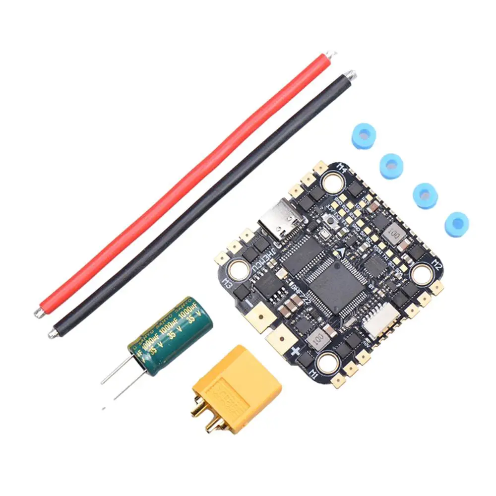 Jhemcu Ghf722aio 40a Mpu6000 F7 Flight Controller Blheli_32 40a 4in1 3-6s Brushless Esc For Rc Quadcopter Fpv Racing Drone
Jhemcu Ghf722aio 40a Mpu6000 F7 Flight Controller Blheli_32 40a 4in1 3-6s Brushless Esc For Rc Quadcopter Fpv Racing Drone