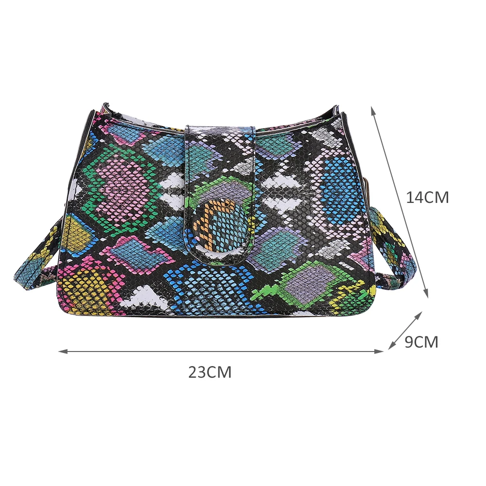 Women Leather Handbags Snake Pattern Retro Design Lady Small Square Shoulder Messenger Crossbody Bag
Women Leather Handbags Snake Pattern Retro Design Lady Small Square Shoulder Messenger Crossbody Bag