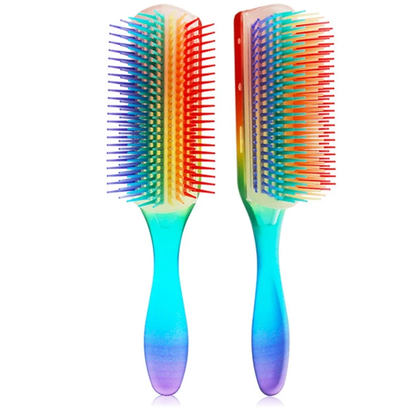 9-Rows Detangling Hair Brush Disassembled Detangler Hairbrush Scalp Massager Straight Curly Wet Hair Styling Comb
9-Rows Detangling Hair Brush Disassembled Detangler Hairbrush Scalp Massager Straight Curly Wet Hair Styling Comb