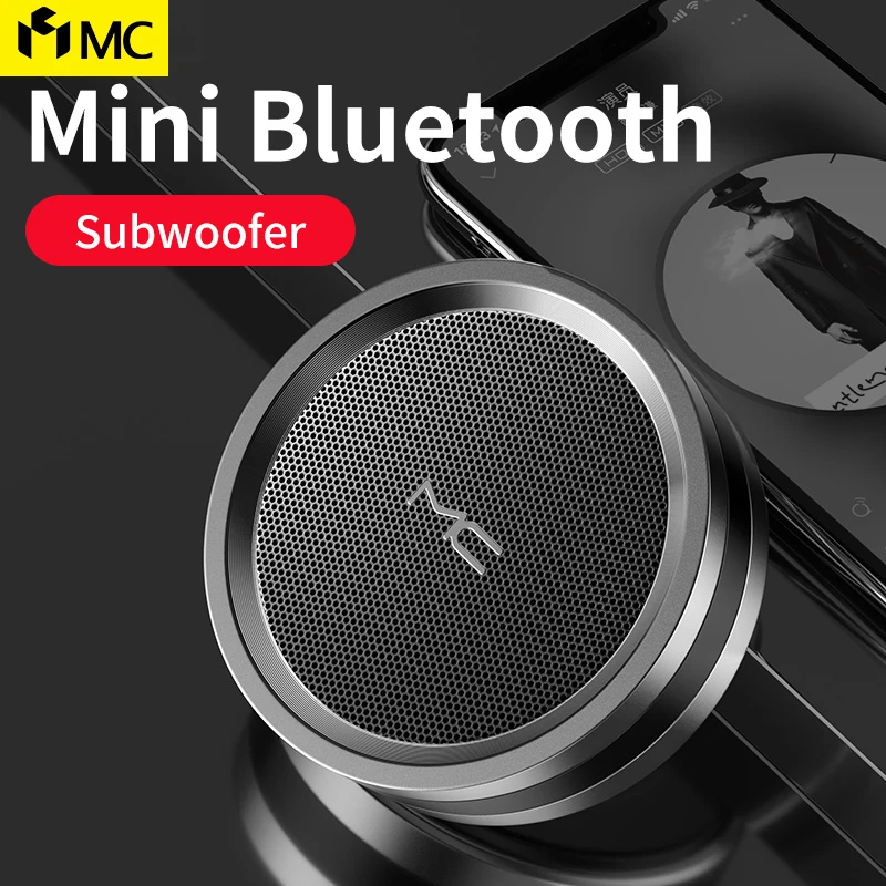 MC A7 Portable Bluetooth Speaker Mini Subwoofer Wireless Speaker Call Function Outdoor High Sound Quality Home Theater System
MC A7 Portable Bluetooth Speaker Mini Subwoofer Wireless Speaker Call Function Outdoor High Sound Quality Home Theater System