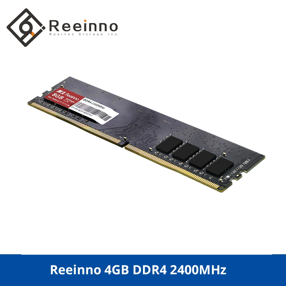 Reeinno оперативная Память DDR4 4 ГБ 8 2400 МГц 1 2 в 288pin PC4-19200 17-17-17-39 CL = 17 интерфейс