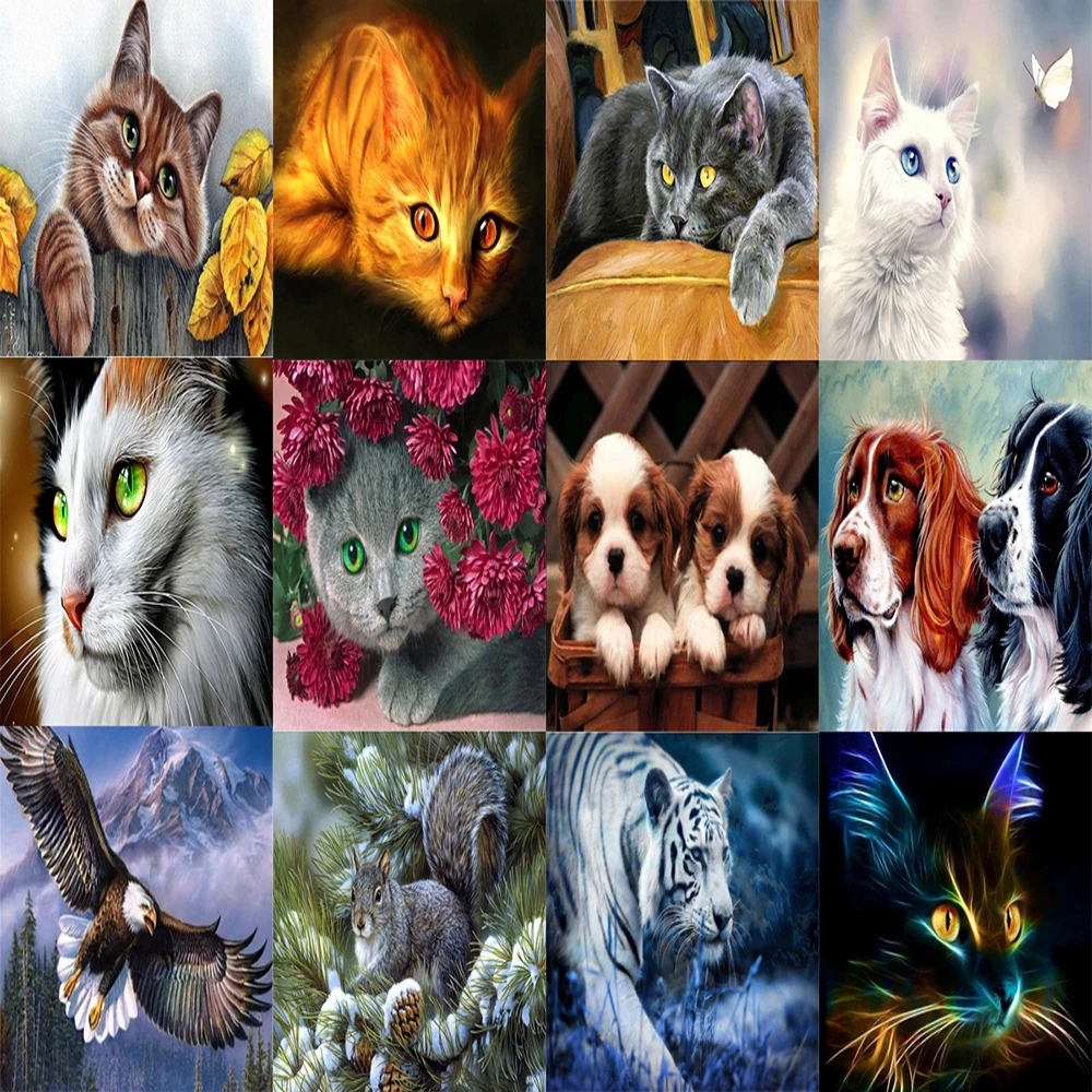 Diamond Painting 5D DIY Diamond Mosaic Cat Tiger Picture Full Round Drill Embroidery Home Decoration Animal Painting Handicrafts
Diamond Painting 5D DIY Diamond Mosaic Cat Tiger Picture Full Round Drill Embroidery Home Decoration Animal Painting Handicrafts