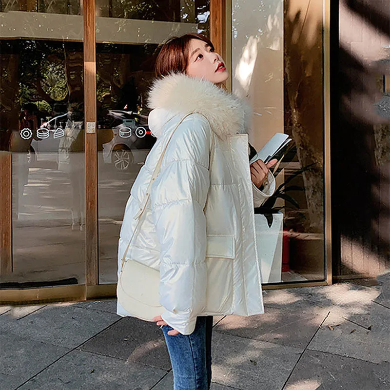 Winter Hooded Parkas Women Fashion Thick Down Cotton Padded Parka Coats Female Casual Loose Cotton Jackets Ladies Warm Outwear
Winter Hooded Parkas Women Fashion Thick Down Cotton Padded Parka Coats Female Casual Loose Cotton Jackets Ladies Warm Outwear