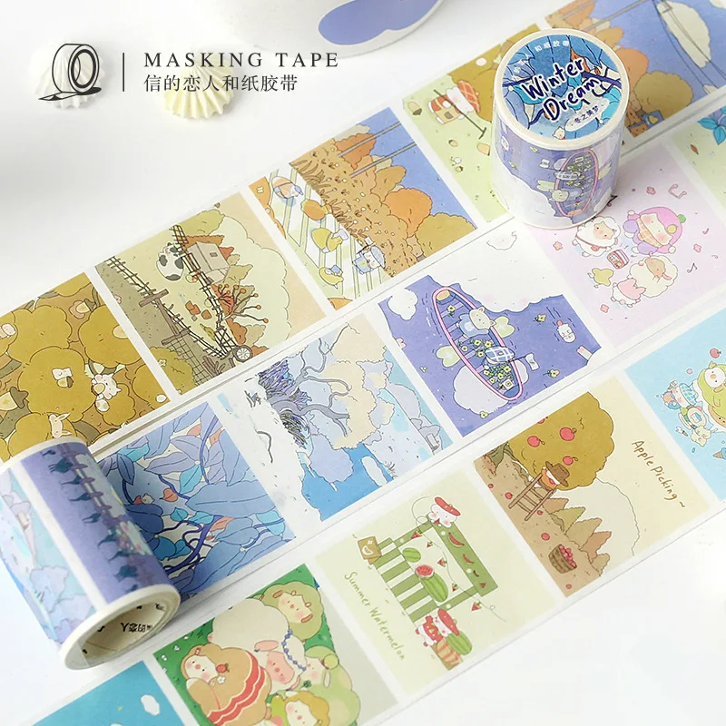 1pcs/1lot Decorative Adhesive Tapes Bumper's Manor Diary Series Scrapbooking DIY Paper Japanese Stickers 3M
1pcs/1lot Decorative Adhesive Tapes Bumper's Manor Diary Series Scrapbooking DIY Paper Japanese Stickers 3M