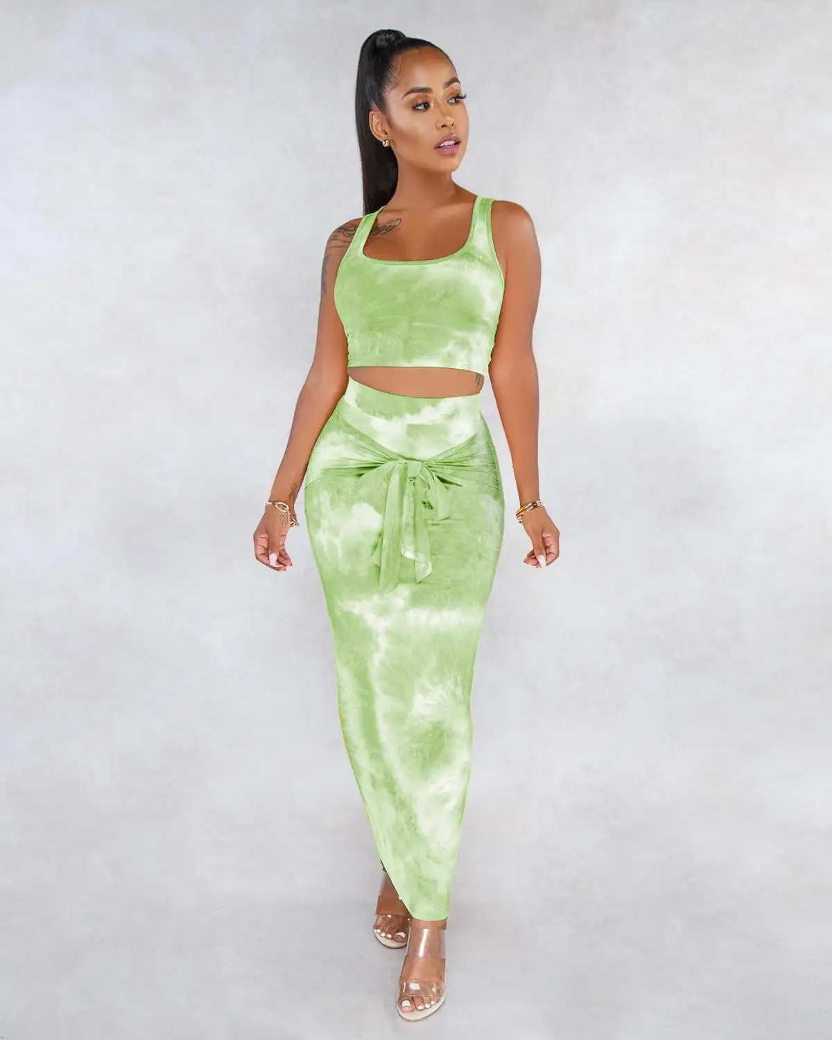 Echoine Sexy Two Piece Set Women Two Piece Outfits Crop Top And Skirt Set Bodycon Matching Sets Summer Casual Holiday Clothes
Echoine Sexy Two Piece Set Women Two Piece Outfits Crop Top And Skirt Set Bodycon Matching Sets Summer Casual Holiday Clothes