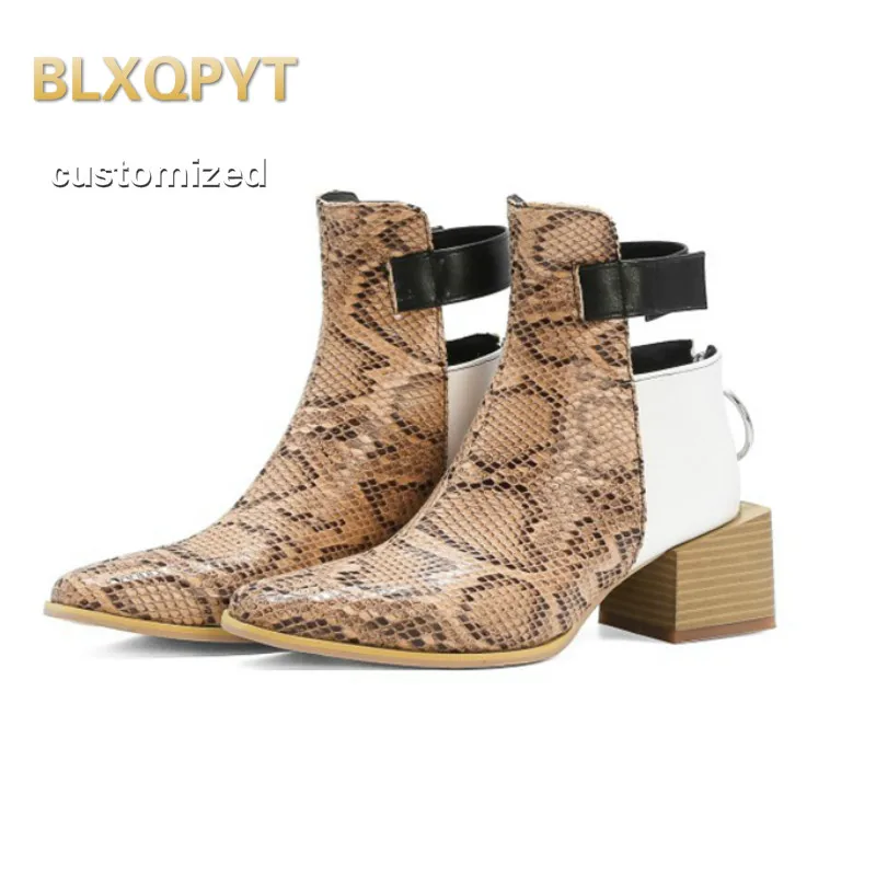 Customized Women Fashion Botas Mujer Short Zapatos De Mujer Booties Ankle Zipper Elegant High Heels 5.5cm Party Boots Shoes F-8
Customized Women Fashion Botas Mujer Short Zapatos De Mujer Booties Ankle Zipper Elegant High Heels 5.5cm Party Boots Shoes F-8