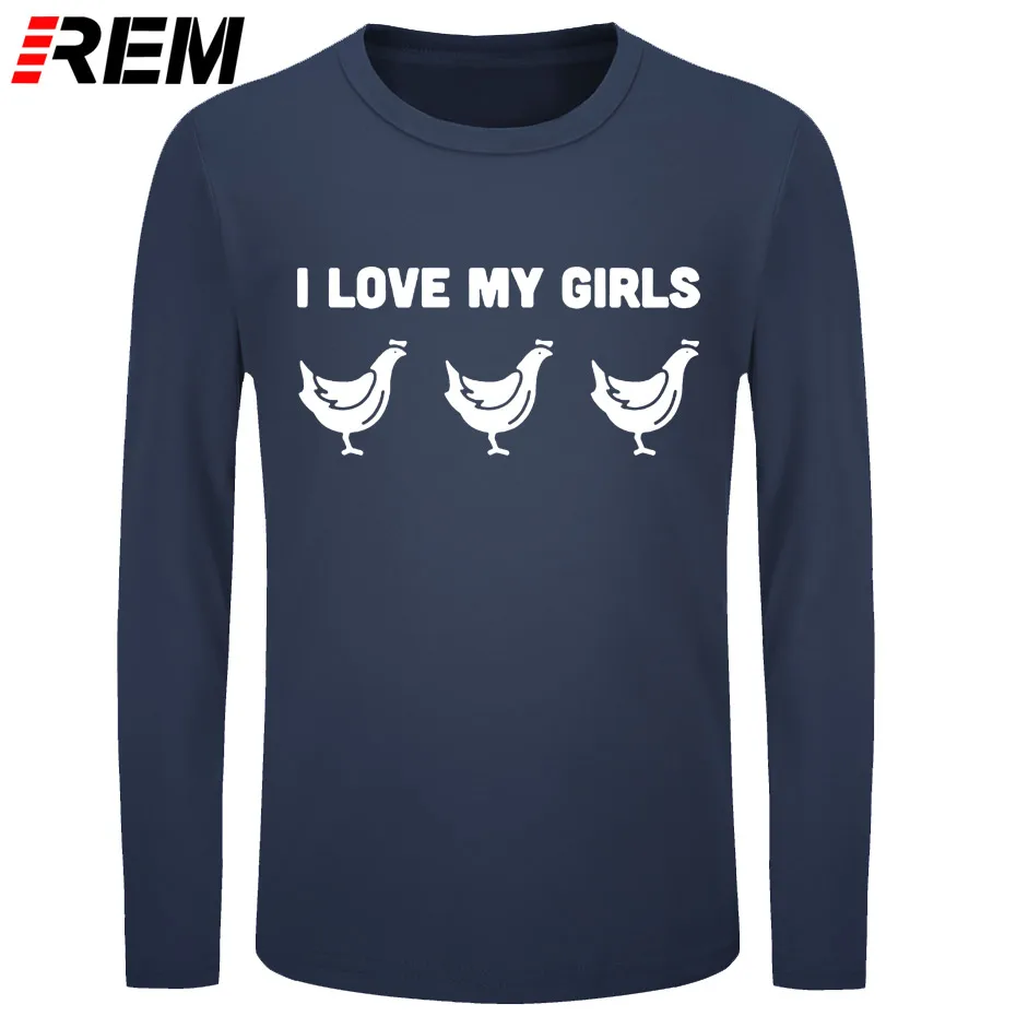 REM long sleeve tee New I Love My Girls Funny Chicken Farmer T Shirt Men long Sleeves Hip Hop Oversized O-Neck Cotton T Shirts
REM long sleeve tee New I Love My Girls Funny Chicken Farmer T Shirt Men long Sleeves Hip Hop Oversized O-Neck Cotton T Shirts