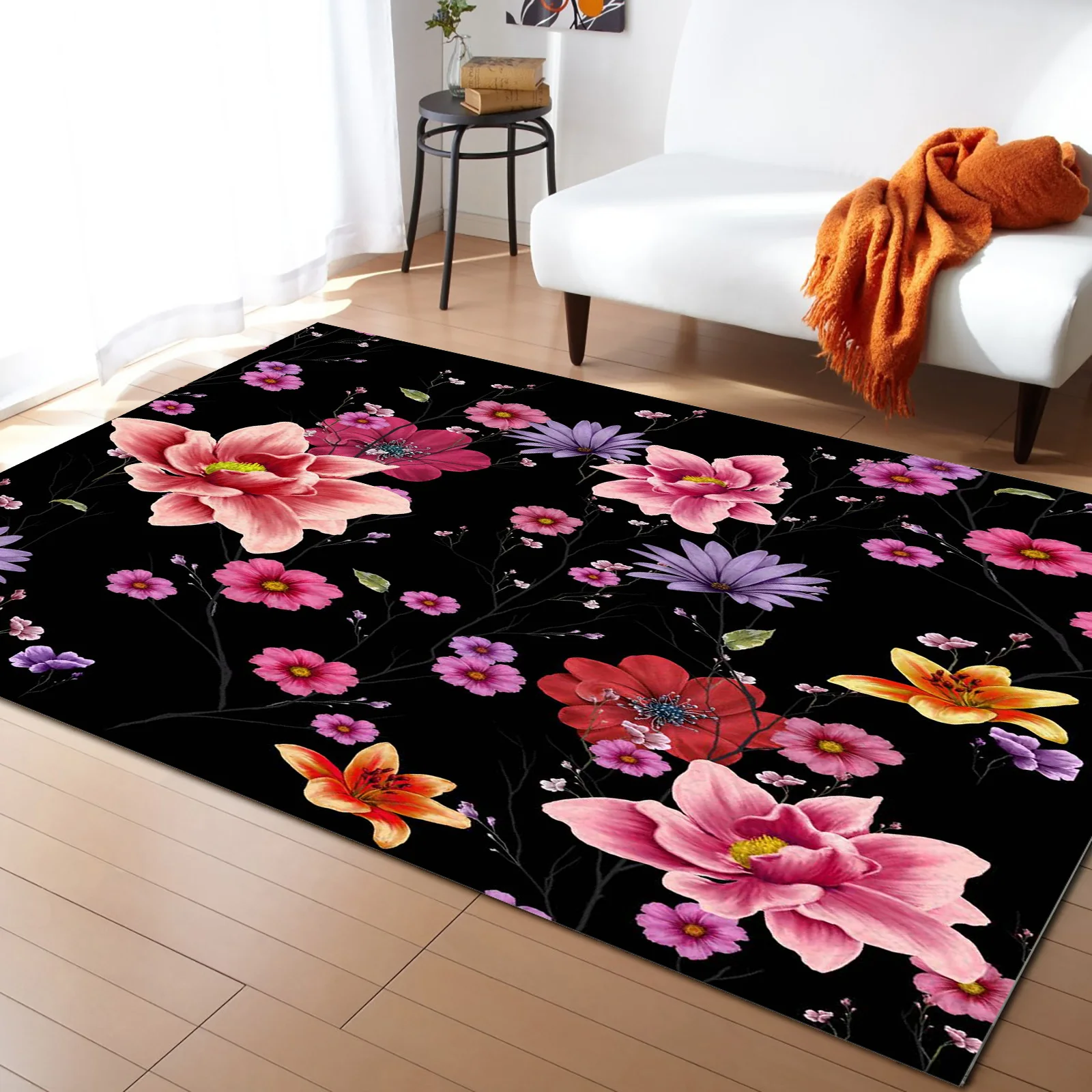 Plant Red Flower Watercolor Carpet Bedroom Room Bedside Blanket Rug for Living Room Cloakroom Carpet Bedroom Decor
Plant Red Flower Watercolor Carpet Bedroom Room Bedside Blanket Rug for Living Room Cloakroom Carpet Bedroom Decor