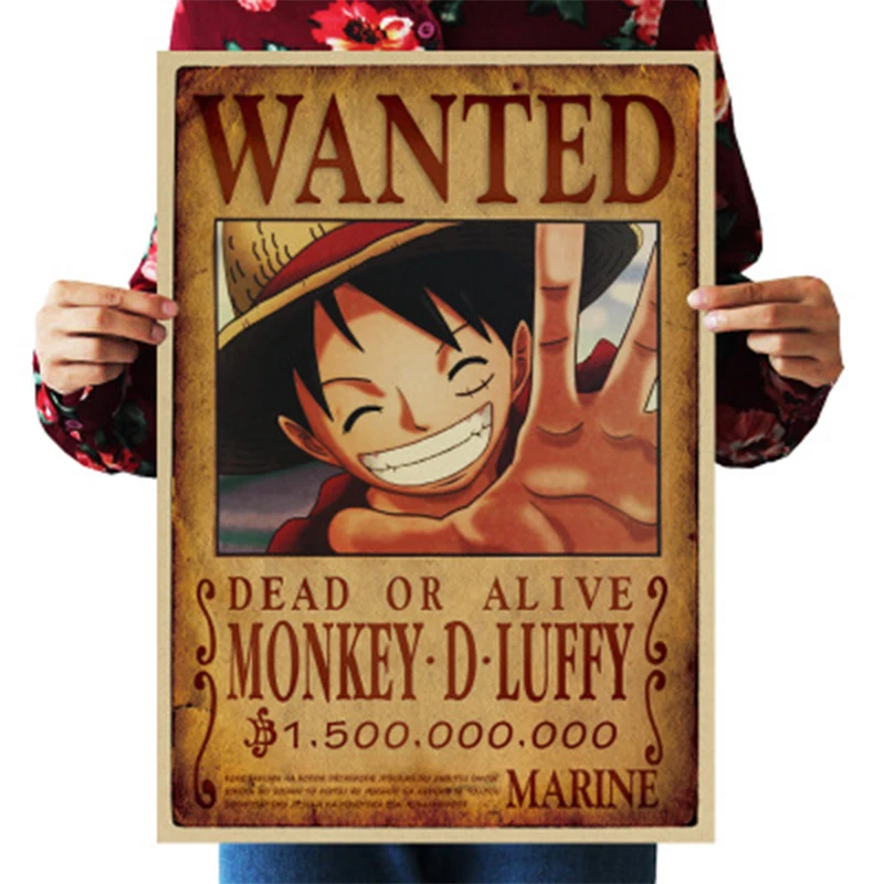 Janpan Anime One Piece 35*50cm Kraft Paper Poster Wanted Luffy Ship Team Zoro Chooper Sanji Poster Bar Or Coffee House Wallpaper
Janpan Anime One Piece 35*50cm Kraft Paper Poster Wanted Luffy Ship Team Zoro Chooper Sanji Poster Bar Or Coffee House Wallpaper