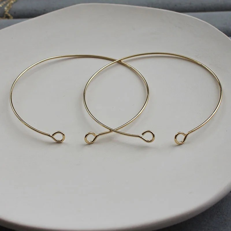 14K bag gold color 9 word open bracelet ring 15 * 60MM hand DIY Bracelet accessories bracelet jewelry materials
14K bag gold color 9 word open bracelet ring 15 * 60MM hand DIY Bracelet accessories bracelet jewelry materials
