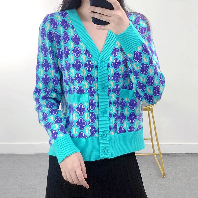 Вязаный кардиган, женский осенне-зимний модный Свободный V-образный вырез, тонкий темпераментный свитер для отдыха, пальто, женский свитер
Вязаный кардиган, женский осенне-зимний модный Свободный V-образный вырез, тонкий темпераментный свитер для отдыха, пальто, женский свитер