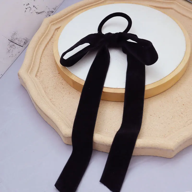 Korean Bow-Knot Elastic Hair Bands Accessories Fashion Hair Band Long Ribbon Bow Ponytail Hair Tie Scrunchies Women Girls French
Korean Bow-Knot Elastic Hair Bands Accessories Fashion Hair Band Long Ribbon Bow Ponytail Hair Tie Scrunchies Women Girls French
