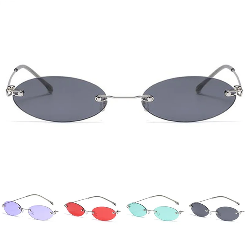 Fashion Sunglasses Oval Sun Glasses Unisex Rimless Eyeglasses Anti-UV Spectacles Personality Temples Ornamental Adumbral A++
Fashion Sunglasses Oval Sun Glasses Unisex Rimless Eyeglasses Anti-UV Spectacles Personality Temples Ornamental Adumbral A++
