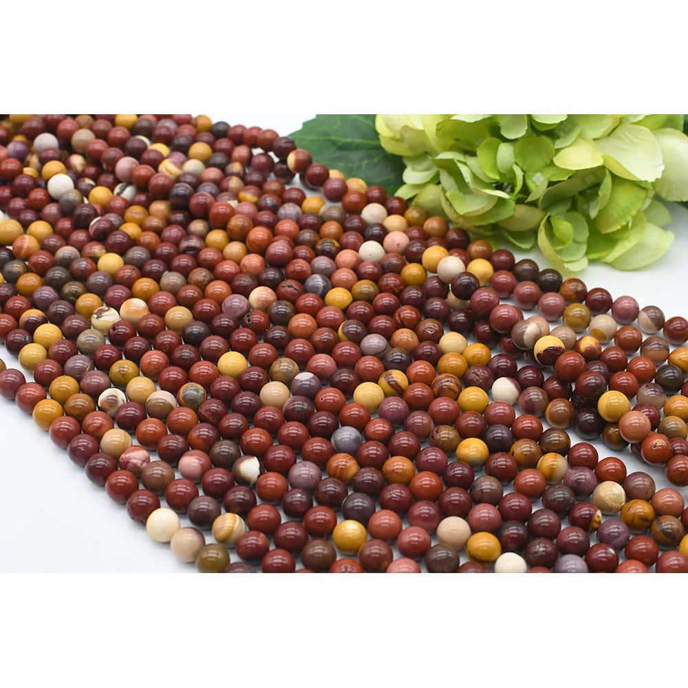 6-10mm Natural Smooth Yolk stone Round stone beads For DIY Bracelet Necklace Jewelry Making Strand 15" 
6-10mm Natural Smooth Yolk stone Round stone beads For DIY Bracelet Necklace Jewelry Making Strand 15"