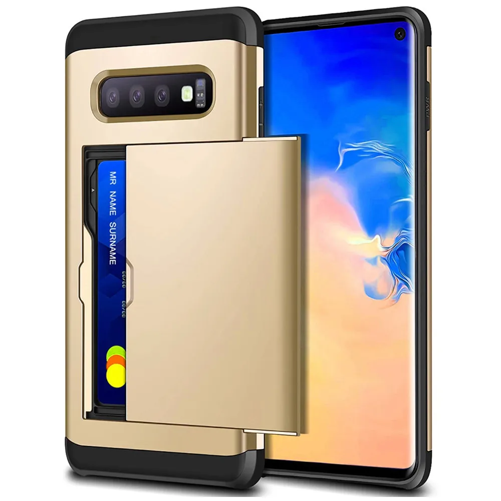 for Samsung Galaxy S10 plus S10e S10+ Cover Case with Card Holder for Galaxy S10e S10 Plus S10+ Cover Coque Funda Bumper Capa
for Samsung Galaxy S10 plus S10e S10+ Cover Case with Card Holder for Galaxy S10e S10 Plus S10+ Cover Coque Funda Bumper Capa
