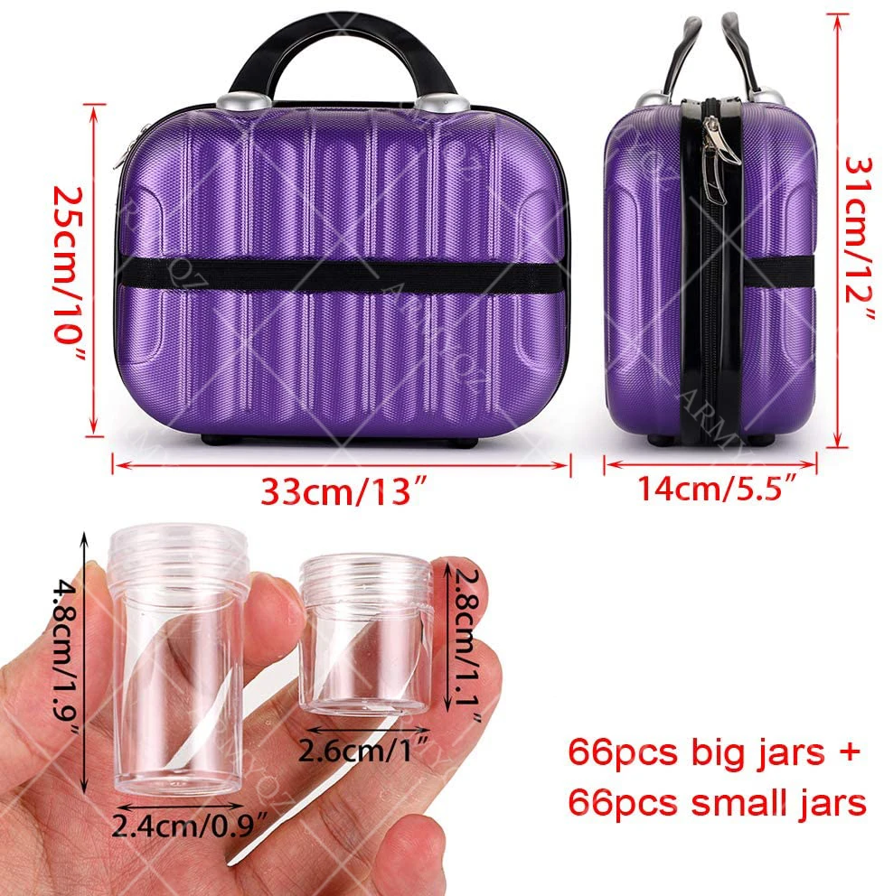 New 132 Bottles Diamond Painting Storage Box Tool Diamond Embroidery Accessories Hand Bag Zipper Container
New 132 Bottles Diamond Painting Storage Box Tool Diamond Embroidery Accessories Hand Bag Zipper Container