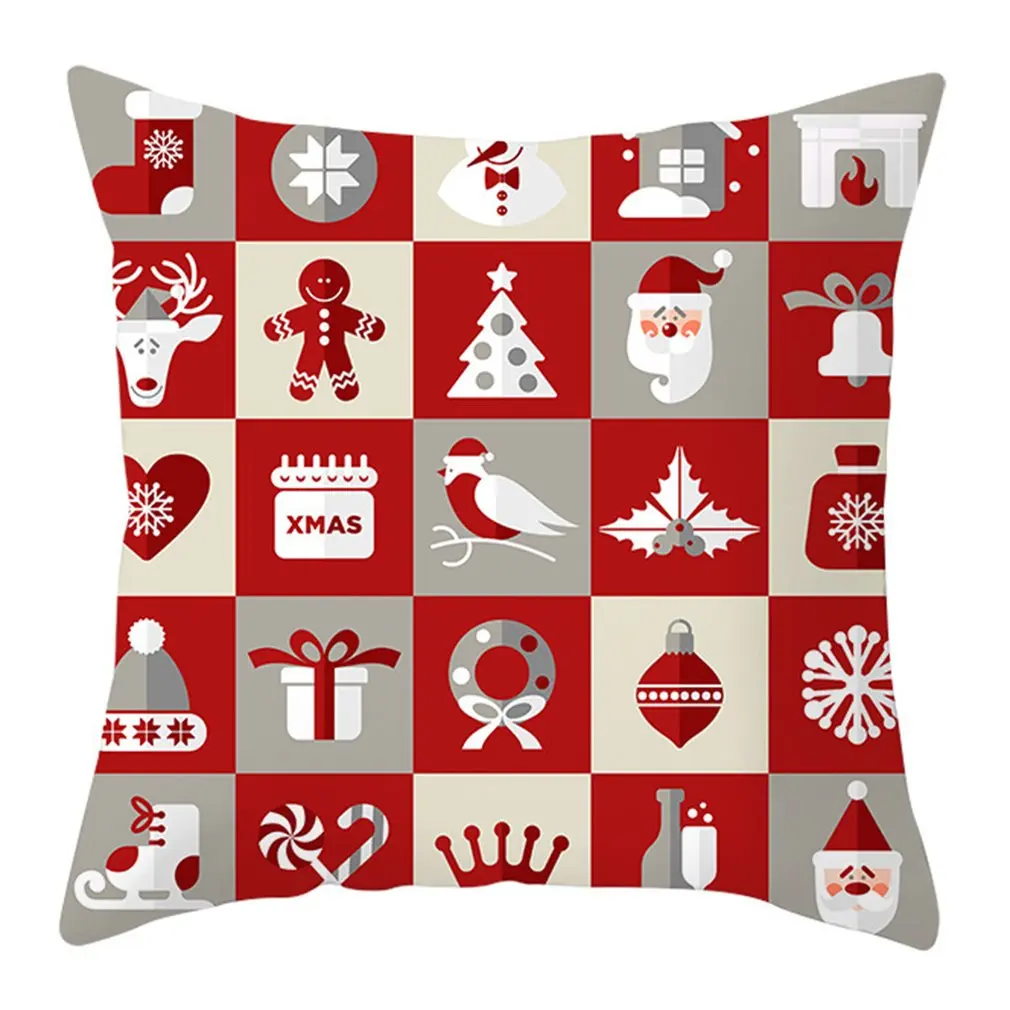 Christmas Pillowcase Plush Square Super Soft Short Plush Sofa Cushion Holiday Decoration Christmas Short Plush Pillowcase 
Christmas Pillowcase Plush Square Super Soft Short Plush Sofa Cushion Holiday Decoration Christmas Short Plush Pillowcase