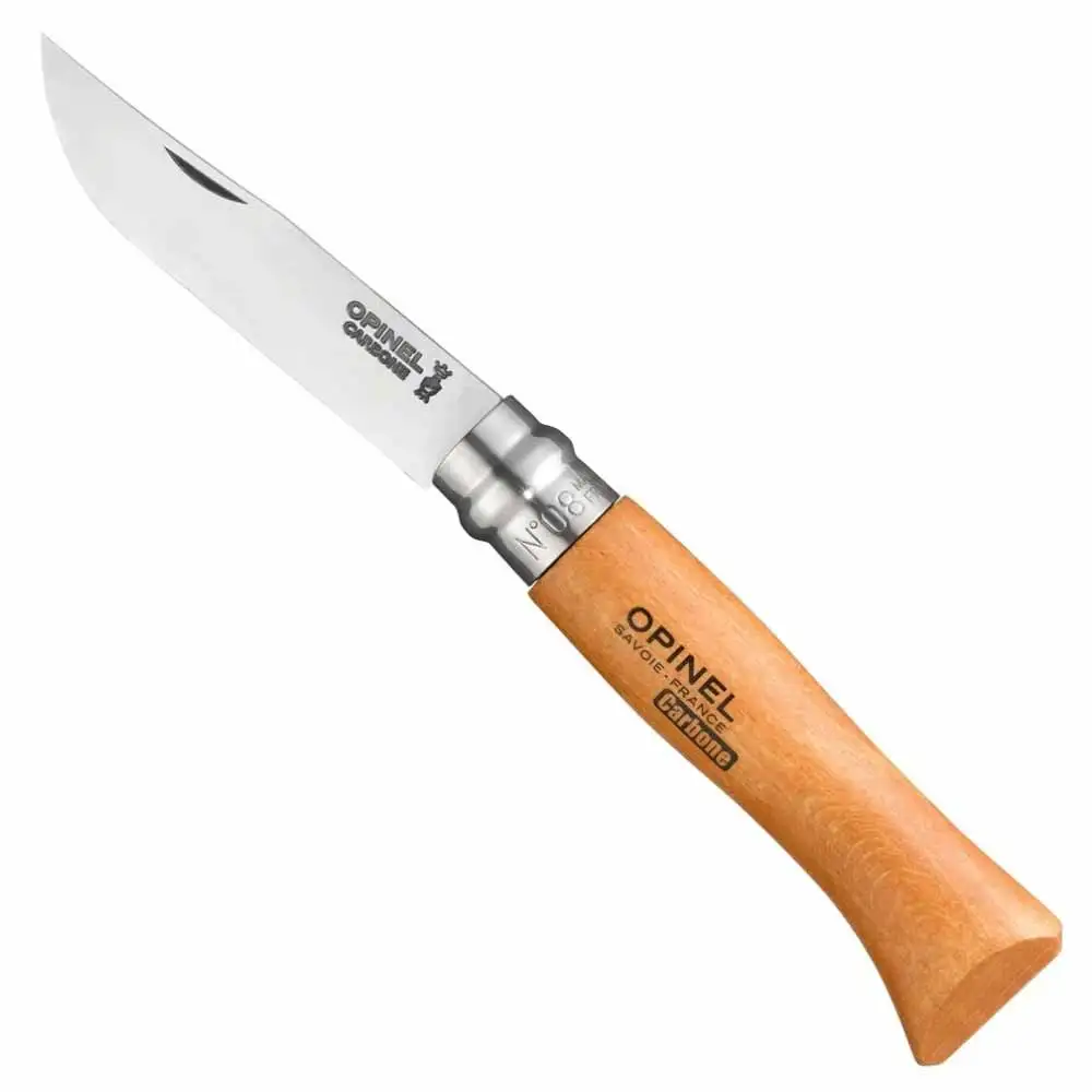 Opinel No 8 Carbon Steel Folding Pocket Knife with Beechwood Handle Camping Hiking Trekking Outdoor Hunting
Opinel No 8 Carbon Steel Folding Pocket Knife with Beechwood Handle Camping Hiking Trekking Outdoor Hunting