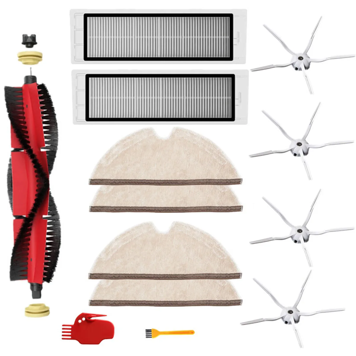 13Pcs/Set For Xiaomi Roborock S6 S60 S65 S5 MAX T6 Vacuum Cleaner Accessories Used For Xiaomi Roborock S6 S5 Max S60 S65 Sweepin 
13Pcs/Set For Xiaomi Roborock S6 S60 S65 S5 MAX T6 Vacuum Cleaner Accessories Used For Xiaomi Roborock S6 S5 Max S60 S65 Sweepin