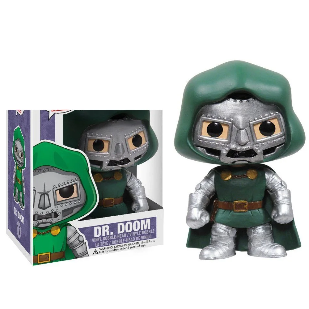 Экшн фигурки из ПВХ Dr. Doom 17 # ограниченное издание 10 см модели игрушки для детей