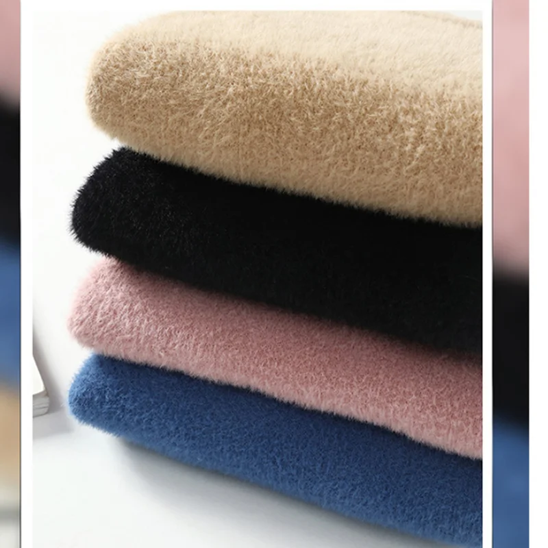 2020 Winter New Women Round Neck Pullover Sweater Fashion Color Matching Ladies Casual Knitted Tops Thickened Comfortable Warm 
2020 Winter New Women Round Neck Pullover Sweater Fashion Color Matching Ladies Casual Knitted Tops Thickened Comfortable Warm