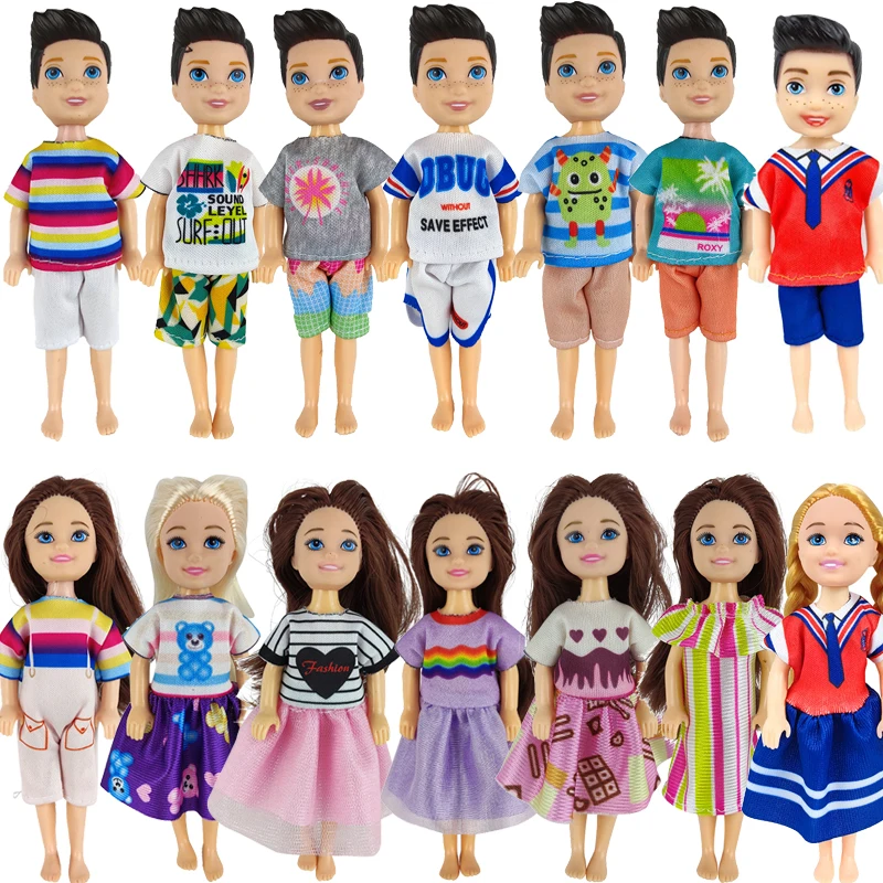 14 Sets 5 Inch Mini Doll with Doll Clothes Party Grown Outfits Doll Accessories for Kids
14 Sets 5 Inch Mini Doll with Doll Clothes Party Grown Outfits Doll Accessories for Kids