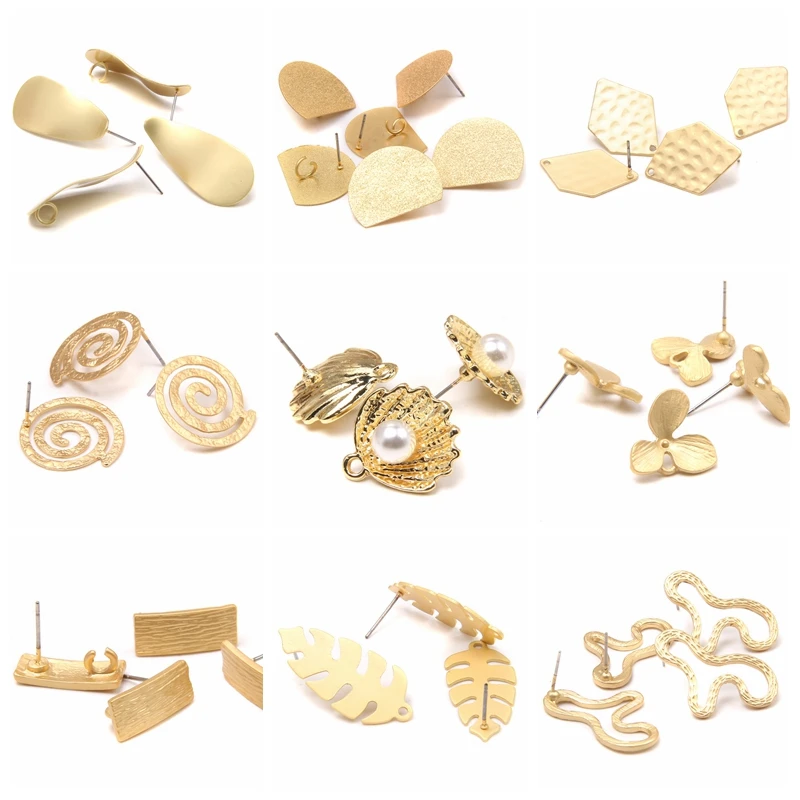 10pcs Zinc Alloy Golden Base geometry Earring Connector Charm For DIY Earrings Jewelry making finding supplies Accessories women
10pcs Zinc Alloy Golden Base geometry Earring Connector Charm For DIY Earrings Jewelry making finding supplies Accessories women