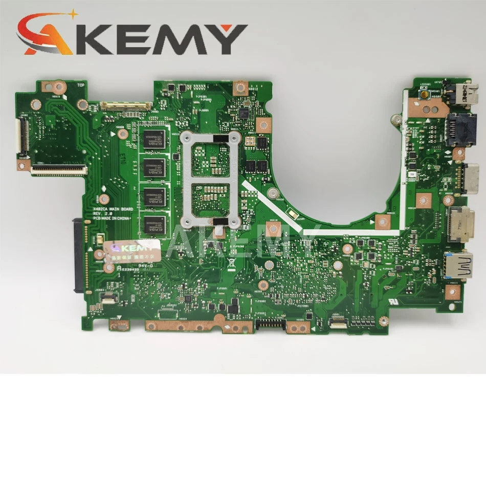 AKEMY X402CA original mainboard for ASUS X502CA with 4GB-RAM I3-3217U Laptop motherboard
AKEMY X402CA original mainboard for ASUS X502CA with 4GB-RAM I3-3217U Laptop motherboard