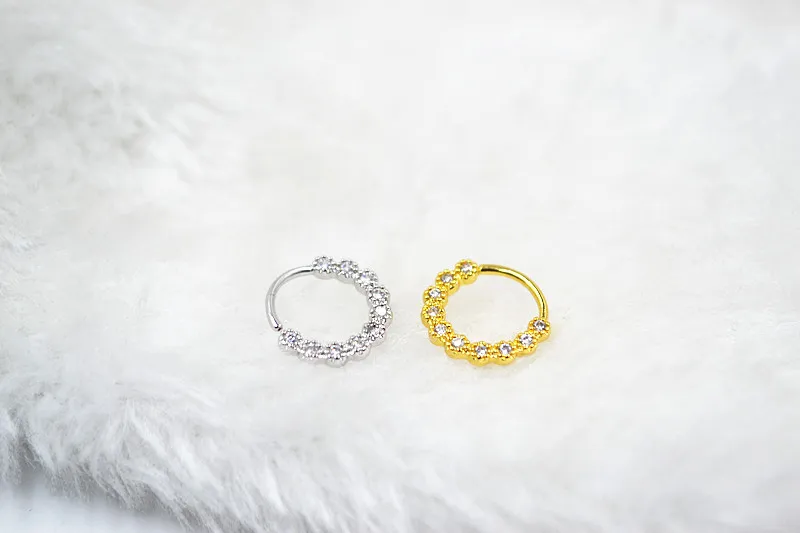 10pcs Gems Captive Nose Hoop Septum Seamless Nose Tragus Daith Labret Nipple Tongue Ring Nostril Nasal Piercing Body Jewelry
10pcs Gems Captive Nose Hoop Septum Seamless Nose Tragus Daith Labret Nipple Tongue Ring Nostril Nasal Piercing Body Jewelry