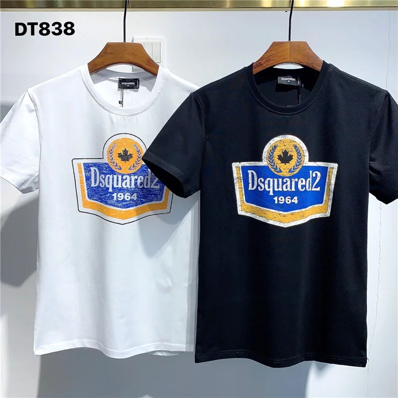 2021 new Dsquared2 print short-sleeved T-shirt men's letter mirror print D2 fashion trend summer tide 005
2021 new Dsquared2 print short-sleeved T-shirt men's letter mirror print D2 fashion trend summer tide 005