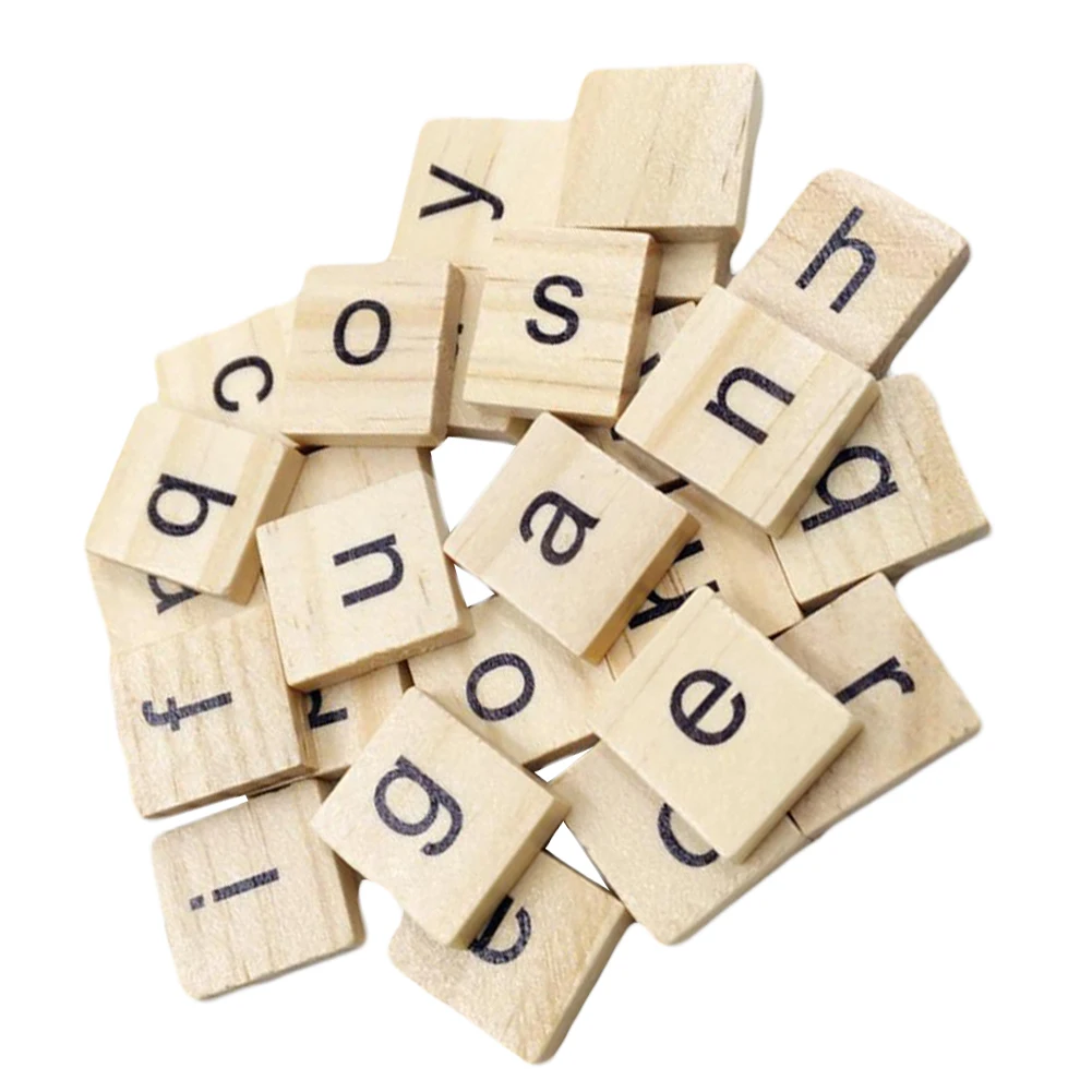 100Pcs 26 English Letter Set Word Alphabet Word Scrapbooking Scrabble Number Alphabet Letter Puzzle Kids Children Toys Gifts
100Pcs 26 English Letter Set Word Alphabet Word Scrapbooking Scrabble Number Alphabet Letter Puzzle Kids Children Toys Gifts