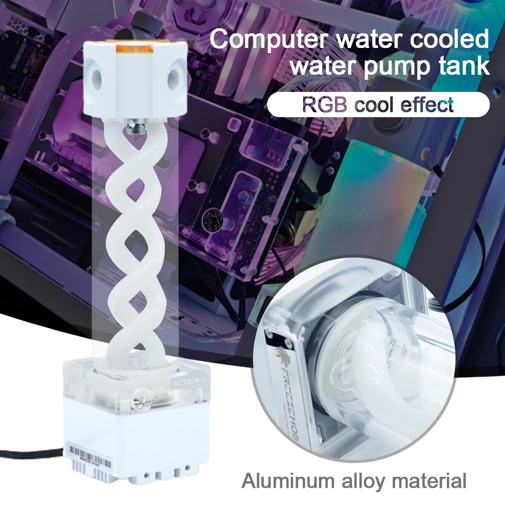 Water Cooling Pump Tank Water Cooling Systems Pump Reservoir Combo Support PWM Speed Control for Computer Accessories
Water Cooling Pump Tank Water Cooling Systems Pump Reservoir Combo Support PWM Speed Control for Computer Accessories