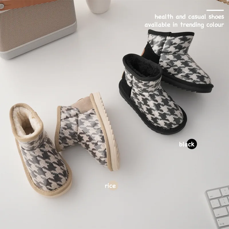 Children's shoes Children's Fashion snow boots 2021 new winter Thick cotton boys and girls Non-slip snow boots
Children's shoes Children's Fashion snow boots 2021 new winter Thick cotton boys and girls Non-slip snow boots