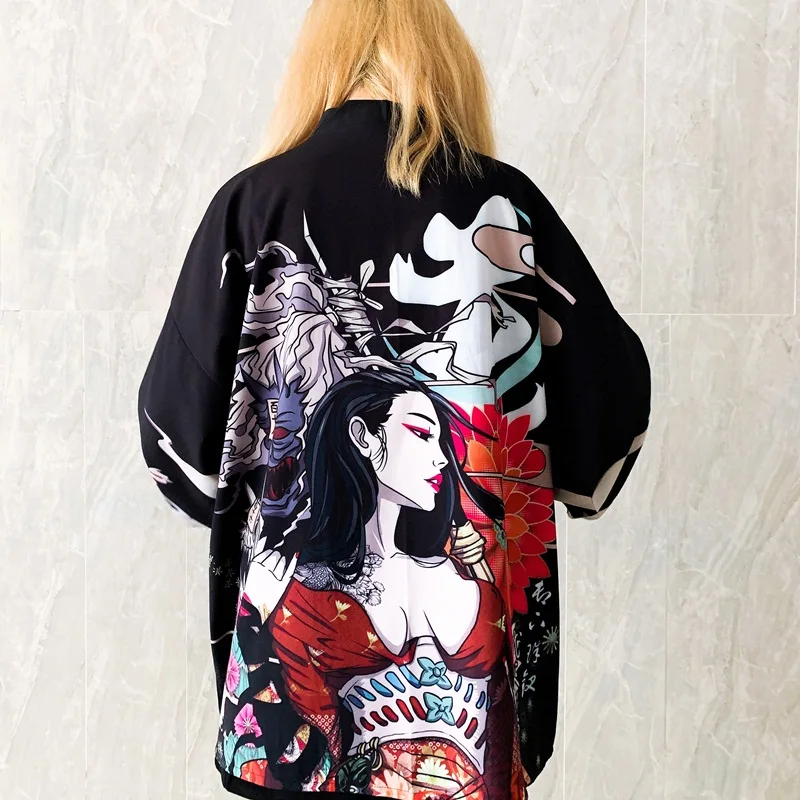 Kimono Women Cardigan Japanese Japan Beach Kimono Shirt Femme Traditional 2021 Japanese Kimono Summer Yukata White Haori Obi
Kimono Women Cardigan Japanese Japan Beach Kimono Shirt Femme Traditional 2021 Japanese Kimono Summer Yukata White Haori Obi